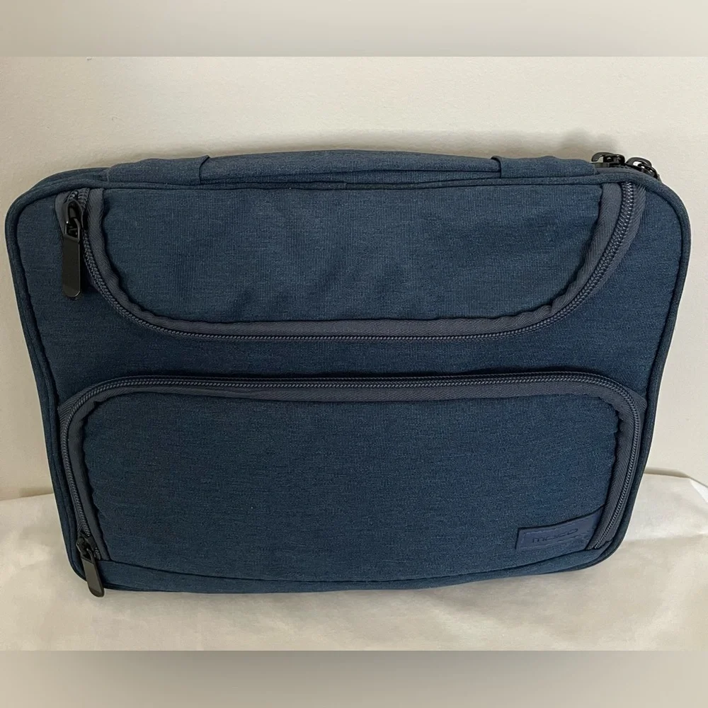 NWOT MoKo Blue Tablet Sleeve Bag, Fits 9”- 11” Devices, Waterproof Polyester